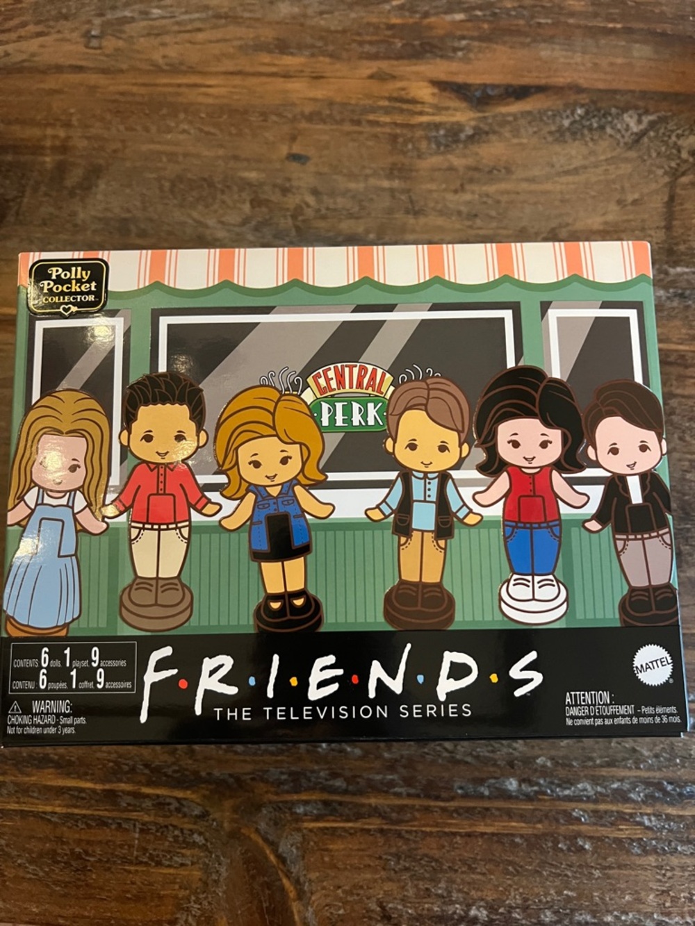 Polly Pocket FRIENDS Central Perk Collectible Toy Set - Multi-color